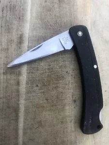 Buck 424 USA Made 3-7/8" Closed Lockback Knife - Picture 1 of 17