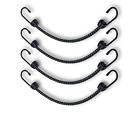Bungee Cord with Hooks Heavy Duty Set by Garloy,4 Pcs 16 Inch Durable Rubber Can