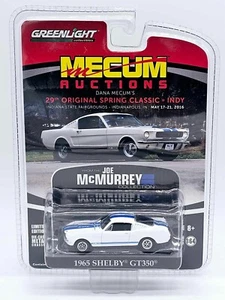 Greenlight 51047 - 1:64 Mecum Auctions 1965 Shelby GT350 Fastback - Joe McMurrey - Picture 1 of 2