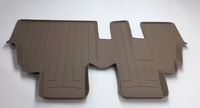 Tapetes de assoalho WeatherTech 455593 para BMW X5 2013-2015 3ª linha bronzeado - Imagem 1 de 4