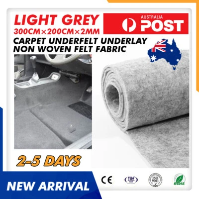 #6M² Heavy Duty Car Carpet Underfelt Underlay Felt for moulded Car Carpets NEW - image 1 of 4
