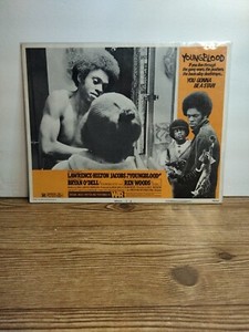 (1) YOUNGBLOOD Lawrence-Hilton Jacobs 1978 Blaxploitation Original Lobby Card