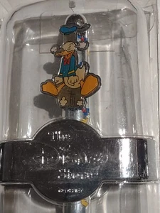 Disney Store Angry Donald Duck gebürstetes silbernes Metall Executive Stift - NEU - Bild 1 von 5