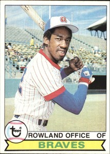 1979 Topps Atlanta Braves Baseball Card #132 Rowland Office - EX-MT 