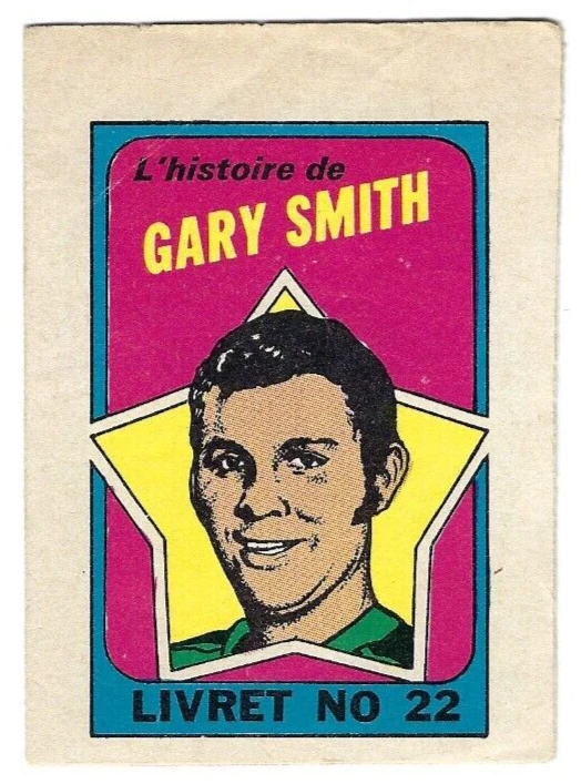 1971-72 O-Pee-Chee Booklet #22 Gary Smith - Image 1 of 1