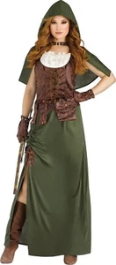 Adult Robin Hood Costume, Small/Medium, No Fingerless Gloves - Picture 1 of 2