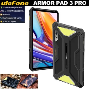 4G LTE Ulefone Armor Pad 3 PRO Rugged Tablet PC Android Phone Mobile Waterproof - Picture 1 of 12