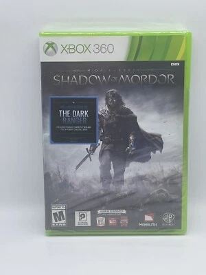 Xbox 360 MIDDLE EARTH SHADOW OF MORDOR Video Game 2014 Microsoft New SEALED - Image 1 of 4