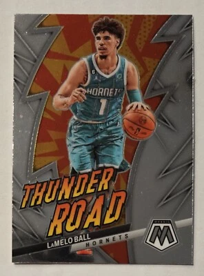 LaMELO BALL 2022-23 Panini Mosaic - Thunder Road #16 Hornets All-Star ROY - Image 1 of 2