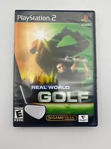 Estuche de disco de golf del mundo real para Sony PlayStation 2 2006 videojuego probado PS2 - Imagen 1 de 4