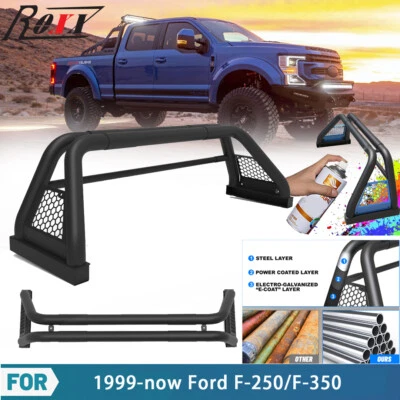 Barra deportiva enrollable ajustable para Ford F-250 F-350 2017-2025 barra de plataforma de persecución Foto 1 de 4