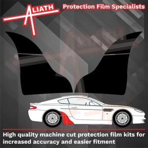 Fits Aston Martin Vantage Rear Arch QTR Stone Chip Guard Paint Protection Film - Picture 1 of 4