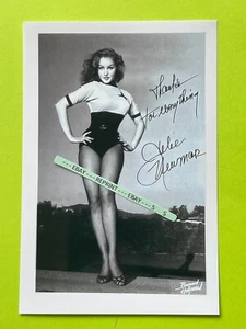 FOTO encontrada 4x6 Hermosa actriz estrella de Hollywood Julie Newmar 1st CatWoman Batman - Imagen 1 de 3