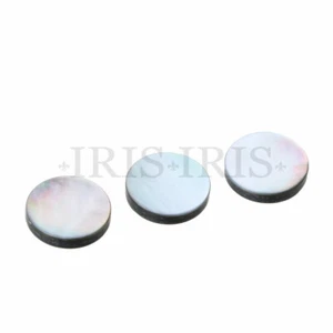 3PCS Real Black butterfly shell Trumpet Key Buttons inlays Keys - Picture 1 of 4