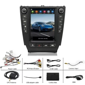 9.7'' CARPLAY CAR STEREO RADIO GPS BT FOR LEXUS IS250 IS350 2005-2012 ANDROID 12 - Picture 1 of 9