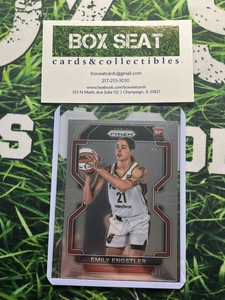2022 Panini Prizm WNBA #184 Emily Engstler - Indiana Fever ROOKIE CARD AS1
