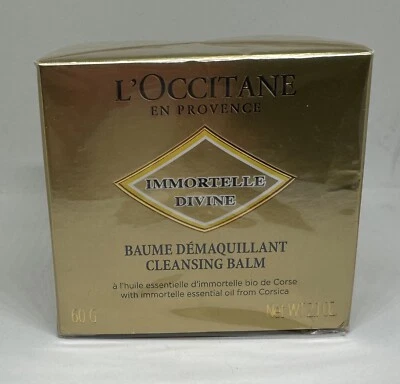 L'Occitane Divine Immortelle Cleansing Balm, 2.1 oz NIB - Image 1 of 2