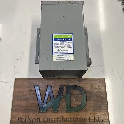 FEDERAL SIGNAL HS1F750A TRANSFORMER USED - Image 1 of 3