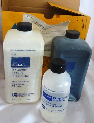 Kodak Color Ektaprint R-1000 bleach fix kit vintage developing film - Image 1 of 2