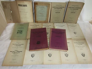 04C3 - Charleroi Bélgica - Boletín Société Paleontológico & Arqueológico - Picture 1 of 12