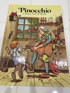 Pinocchio A Troll Pop-up Book Jonathan Lynn Shook illstr. Linda Griffith HC - Picture 1 of 5