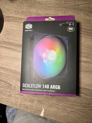 Cooler Master Sickleflow 140 ARGB Brand New Opened Never Used - Image 1 of 2