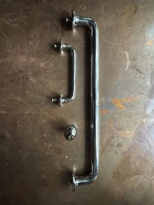 Top Knobs Aspen II Rounded 12" Centers Bar Pull in Polished Nickel + BONUS - Picture 1 of 8