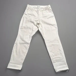 Judy Blue Boyfriend Fit White Jeans Women’s Size 16W High Waist NWT - Picture 1 of 9