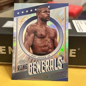 Roy Jones Jr 2024 Topps Chrome Boxing Ring Generals Refractor SP Heavyweight  - Picture 1 of 2