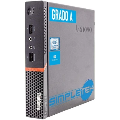 Mini Desktop Computer Desktop Lenovo M900 i5 3,1GHz Windows 11 Pro 4GB SSD 4TB - Image 1 of 4