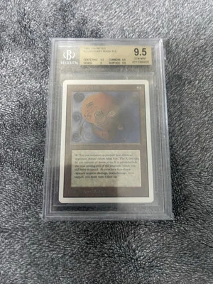 Bgs 9.5 Illusionary Mask Unlimited MTG Reserved List Slab - Image 1 of 2