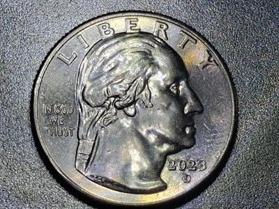 🇺🇸 2023-D Edith Kanaka'Ole Quarter 25C. DDO/DDR, Die Clash Errors & Breaks. - Image 1 of 3