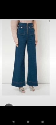 Pantalones de mezclilla Alice McCall de pierna ancha  Foto 1 de 4