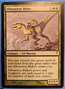 Magic The Gathering - Coldsnap - Allosaurus Rider 101 - Moderately Played - Picture 1 of 5