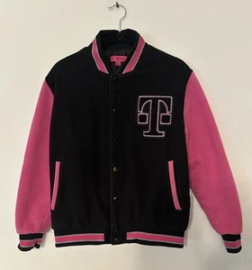 Rare T Mobile Varsity Bomber jacket Unisex Wool Blend Mens Size XS (42)  - Picture 1 of 7
