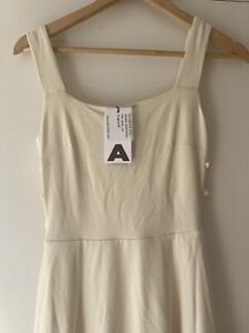 AYM STUDIO  DRESS Audrey Midi Dress in Organic Bamboo SIZE M