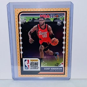 Scoot Henderson 2023-24 Haunted Hoops Rising Stars Orange Parallel Rookie #280 - Picture 1 of 2