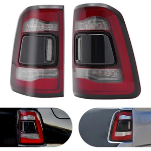 Pair Left+Right Rear Lamps Tail Light LED For Dodge RAM 1500 2019 2020 2021 2022 - Picture 1 of 6