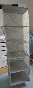 Ikea Skubb grau Hängeregal Aufbewahrung 5 Fächern - Bild 1 von 4