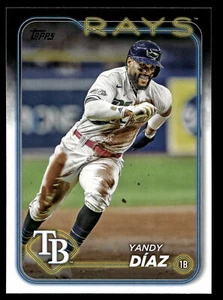 2024 Topps #52 Yandy Díaz Tampa Bay Rays - Imagen 1 de 2
