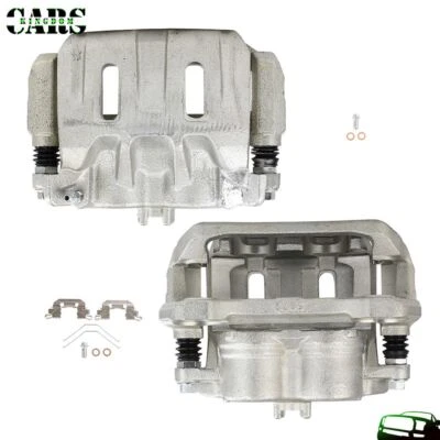 Par de pinzas de freno delanteras con soporte para Honda Odyssey 2011-2017 Foto 1 de 4