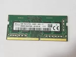 SK Hynix 4GB DDR4 Laptop RAM PC4-2400T 2400MHz 260pin HMA851S6AFR6N-UH Sodimm - Picture 1 of 2