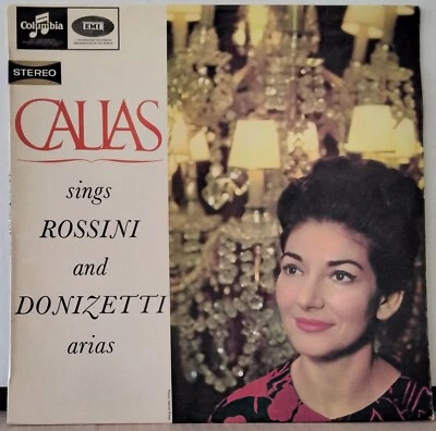 COLUMBIA SAX 2564 AUS/UK ED 1 CALLAS SINGS ROSSINI AND DONIZETTI ARIAS AUS LP - Image 1 of 4