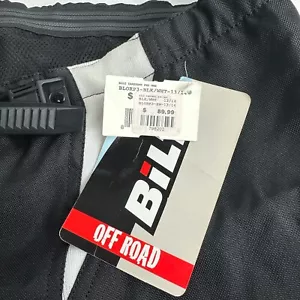 Bilt Womens Blorp 3 Riding Pants Size 13/14 Black Motorcycle Motocross Takedown - Picture 1 of 9