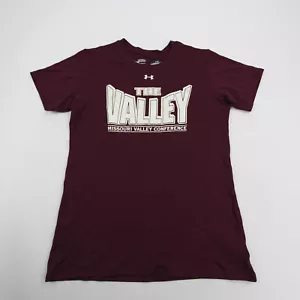 Under Armour Short Sleeve Shirt Women's Maroon New without Tags - Picture 1 of 4