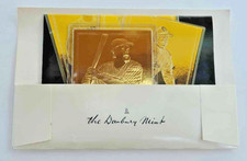 DANBURY MINT 22KT CMG Worldwide Babe Ruth Gold Card #30 Baseball Yankees Card