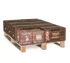 COMBO PACK: Legna da ardere di olivo + Legnetti accendifuoco (Olivetto + Cube... - Foto 1 di 8