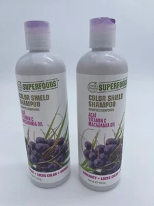 SuperFoods Hair Care Set Açaí Coconut Almond Kale Petal Fresh (pack of 2) - Picture 1 of 16