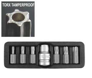 Yato professional security torx tamperproof screwdriver bit set 7 pcs (YT-0416) - Picture 1 of 1