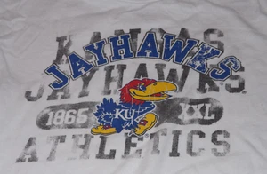 Kansas Jayhawks Athletics Distressed Langarm T-Shirt - Jugend L - Bild 1 von 3